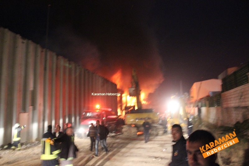 Karaman Organizesinde Dev Yangın 1