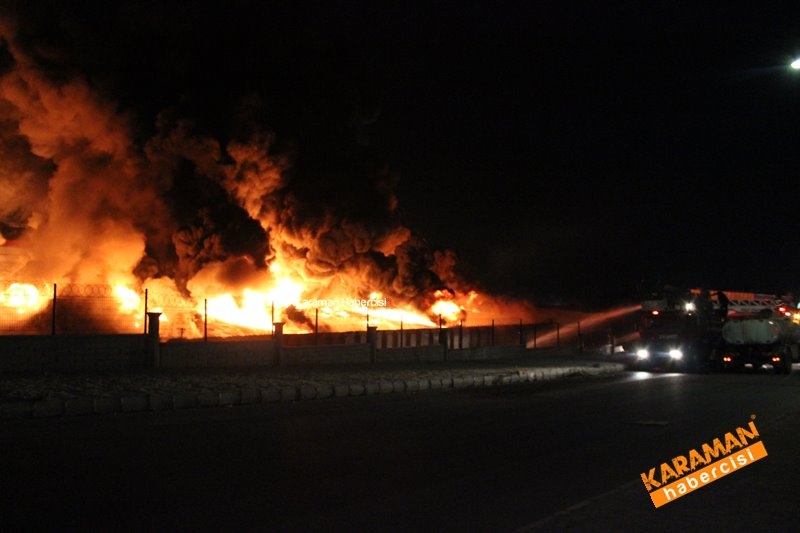 Karaman Organizesinde Dev Yangın 10