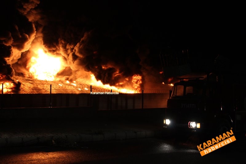 Karaman Organizesinde Dev Yangın 13