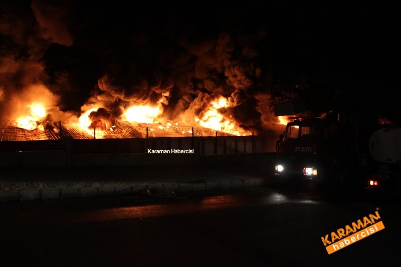 Karaman Organizesinde Dev Yangın 14