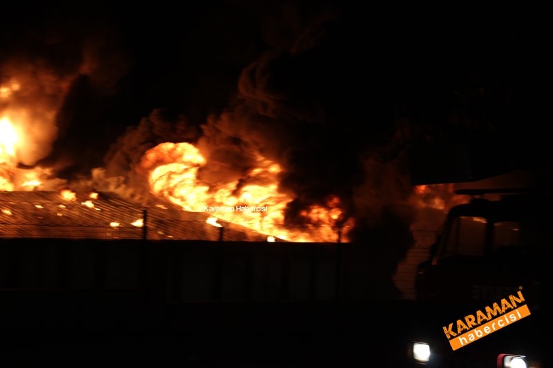 Karaman Organizesinde Dev Yangın 15