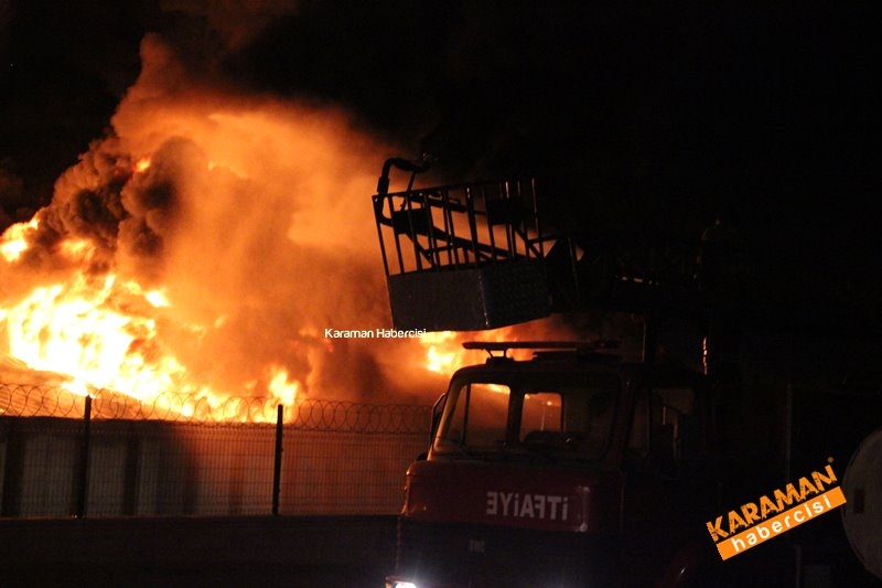 Karaman Organizesinde Dev Yangın 17
