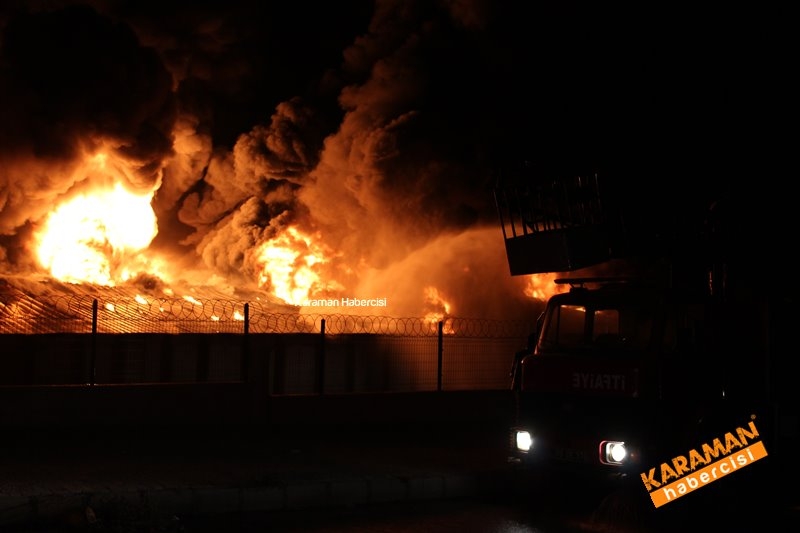 Karaman Organizesinde Dev Yangın 19