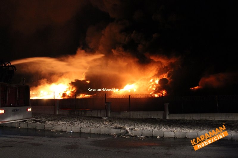 Karaman Organizesinde Dev Yangın 2