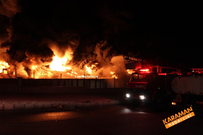 Karaman Organizesinde Dev Yangın 20