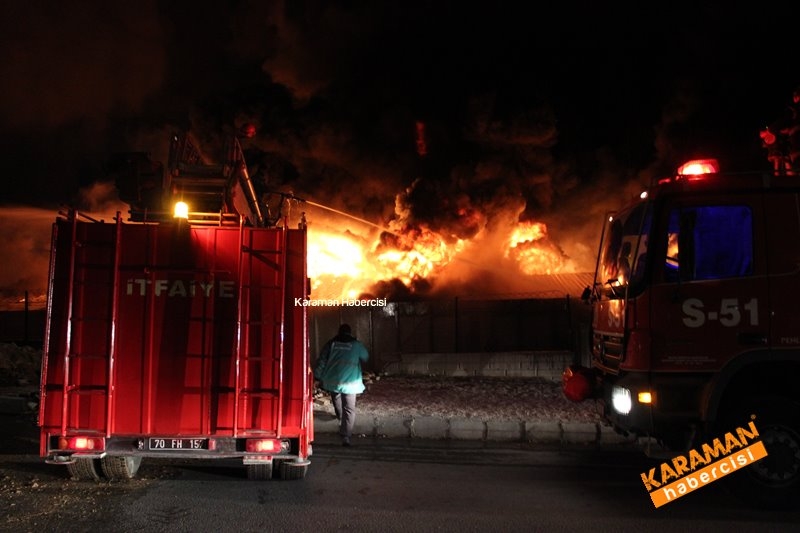 Karaman Organizesinde Dev Yangın 21