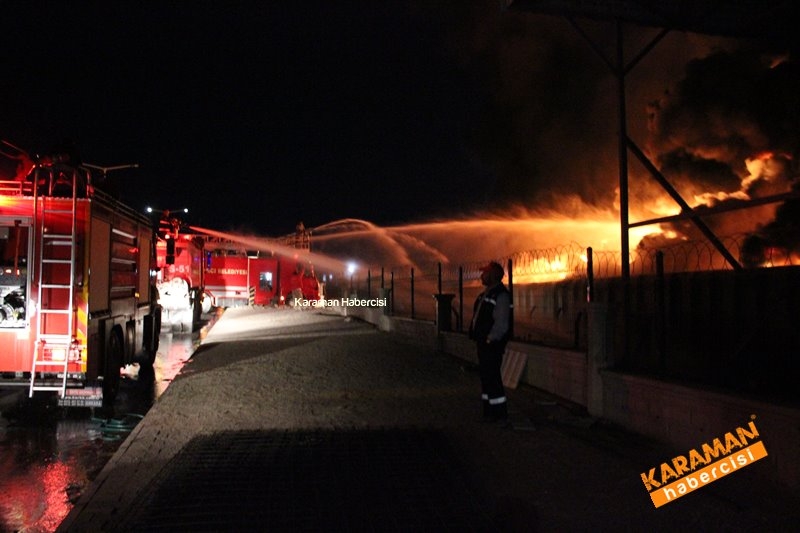 Karaman Organizesinde Dev Yangın 22