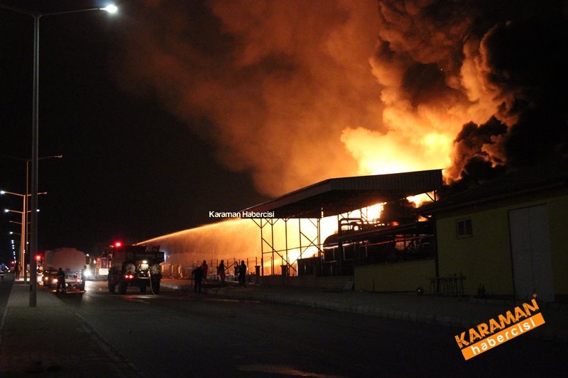 Karaman Organizesinde Dev Yangın 23