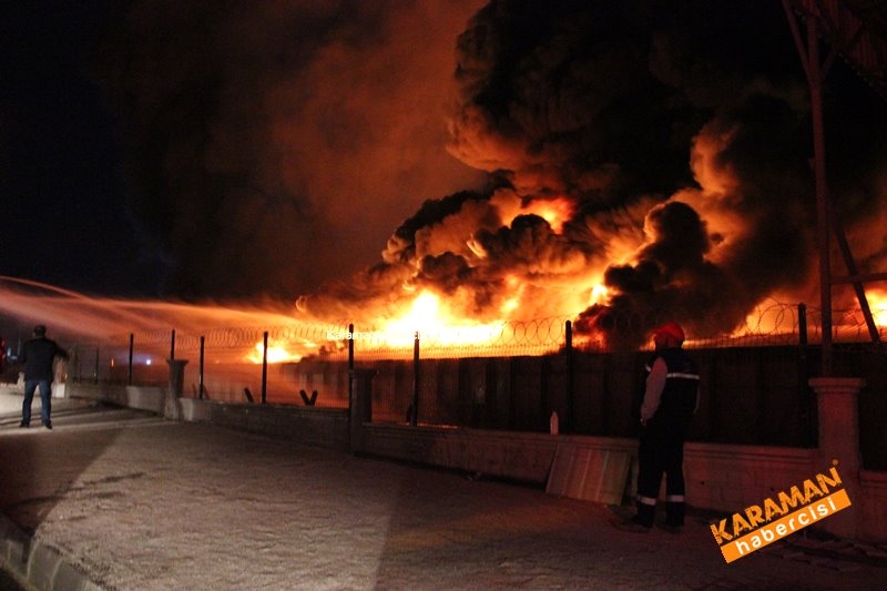 Karaman Organizesinde Dev Yangın 24