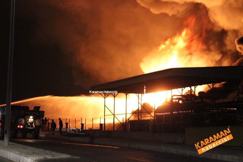 Karaman Organizesinde Dev Yangın 25