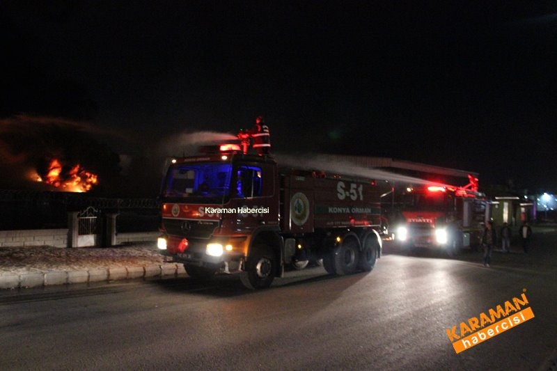 Karaman Organizesinde Dev Yangın 3