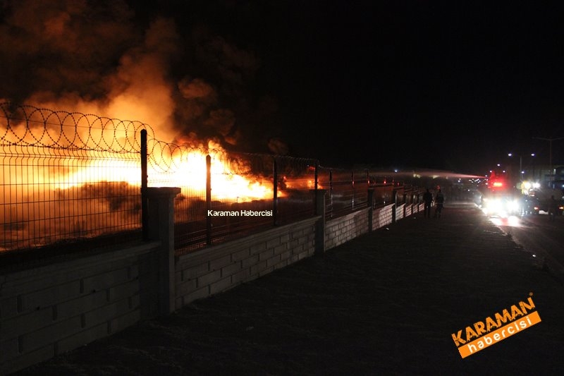 Karaman Organizesinde Dev Yangın 5