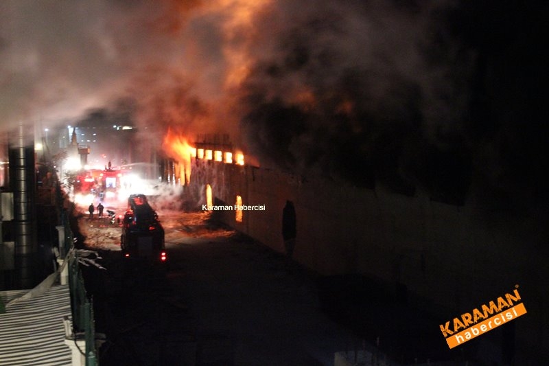 Karaman Organizesinde Dev Yangın 6
