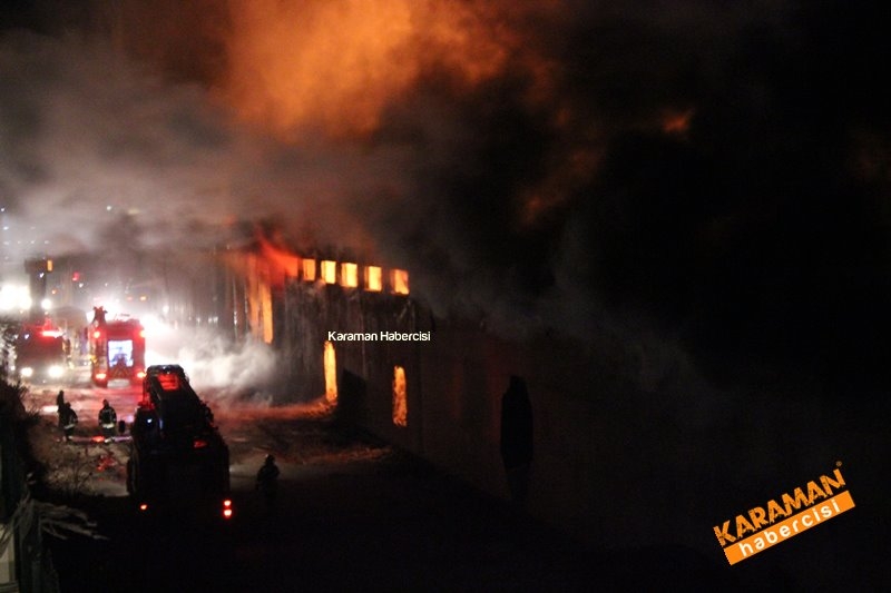 Karaman Organizesinde Dev Yangın 8