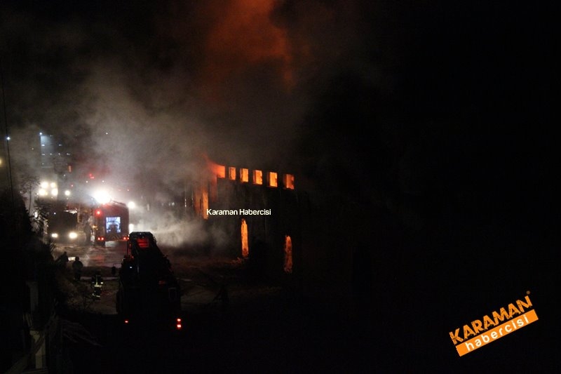 Karaman Organizesinde Dev Yangın 9