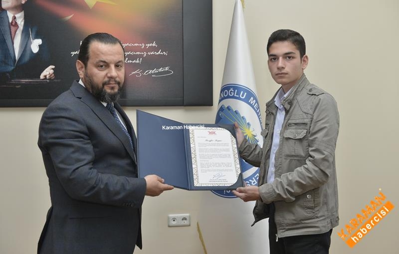 Başarılı Öğrencilere Yök Başkanından Kutlama 2