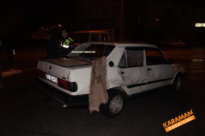 Karaman’da Trafik Kazaları 1