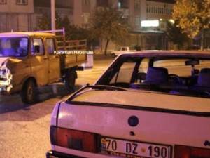 Karaman’da Trafik Kazaları