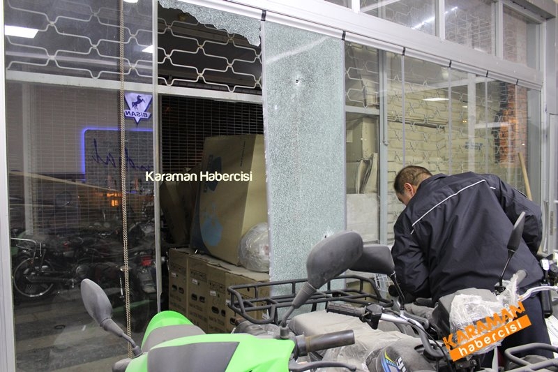 Karaman’da İşyerine Gelen Vatandaş Şok Oldu! 3