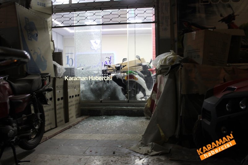 Karaman’da İşyerine Gelen Vatandaş Şok Oldu! 8