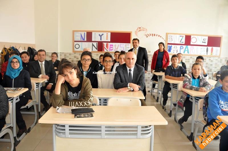 Vali Fahri Meral Okul Ziyaretlerinde Bulundu 6
