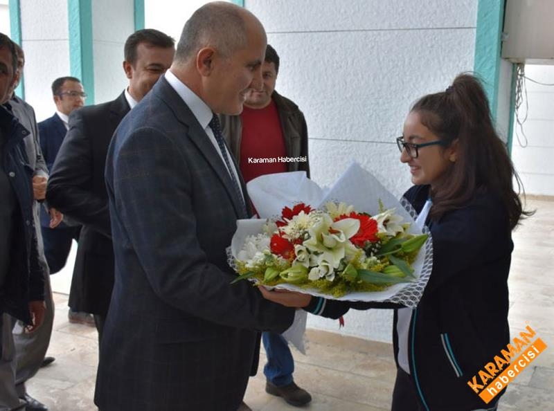 İbrahim Bey İlk ve Ortaokuluna Sürpriz Ziyaret 1