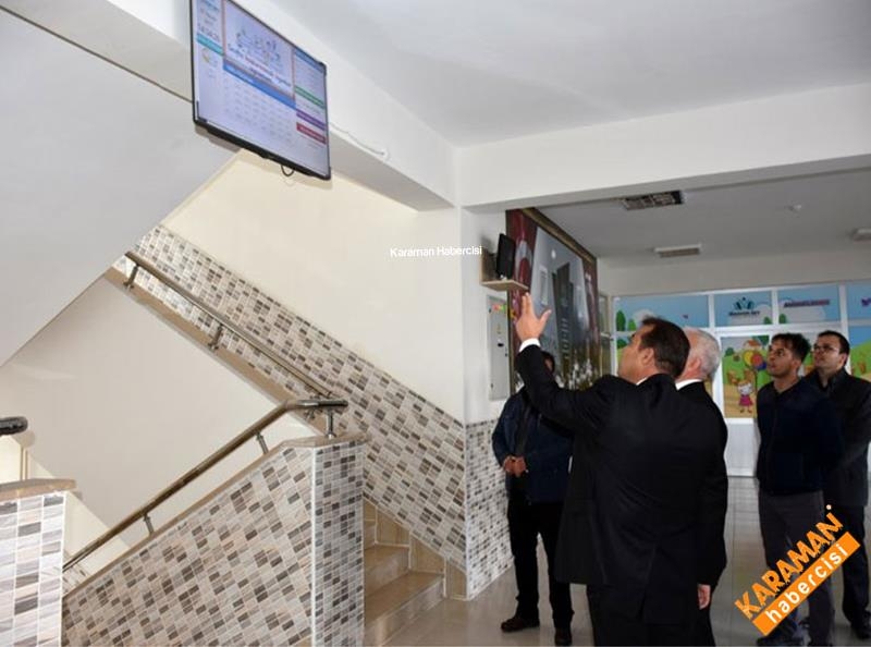 İbrahim Bey İlk ve Ortaokuluna Sürpriz Ziyaret 3