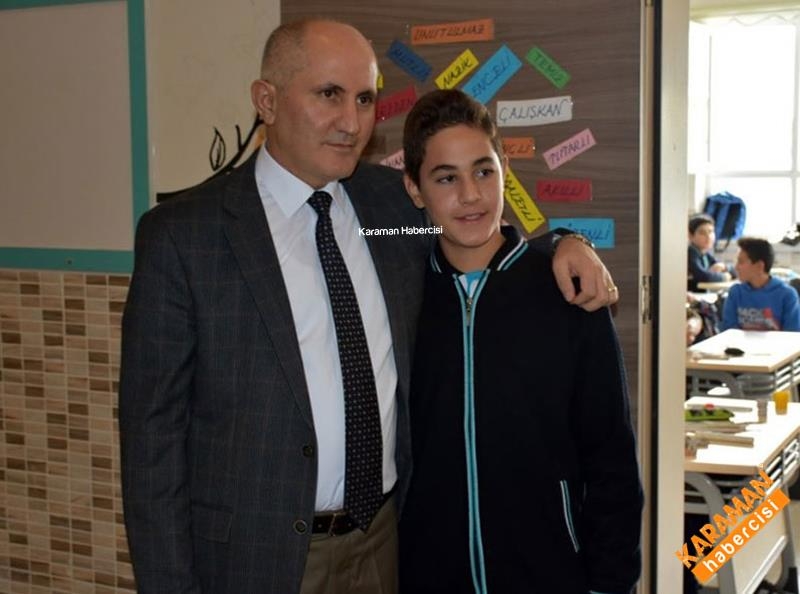 İbrahim Bey İlk ve Ortaokuluna Sürpriz Ziyaret 4