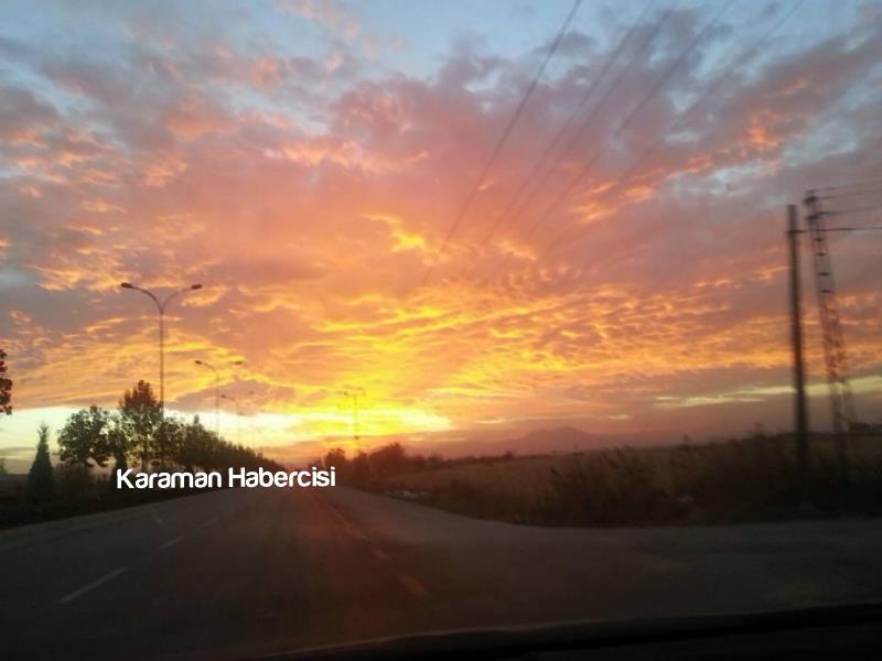 Karaman'da Gün Batımı ve Bulutlar 2