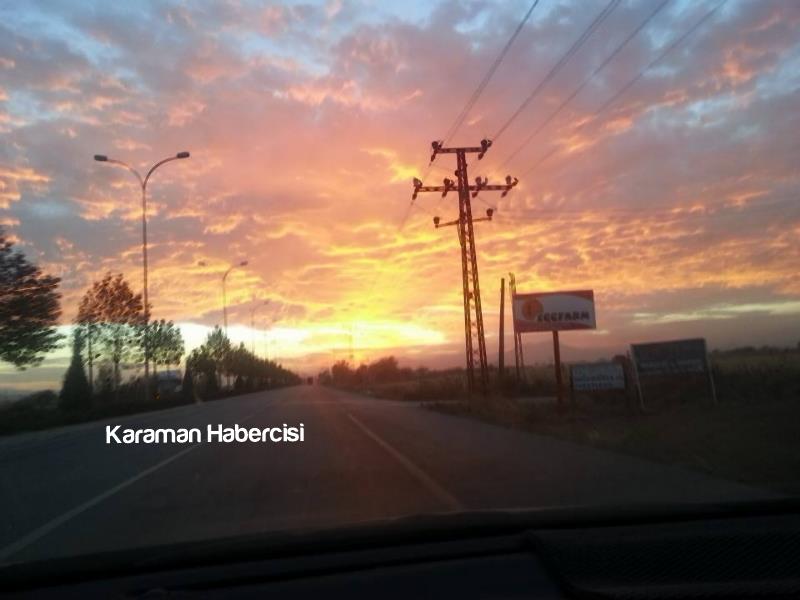 Karaman'da Gün Batımı ve Bulutlar 3