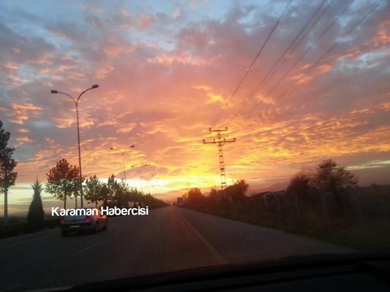 Karaman'da Gün Batımı ve Bulutlar 6