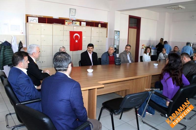 İl Müdürü Mevlüt Kuntoğlu Okulları Ziyaret Etmekle Kalmıyor 12