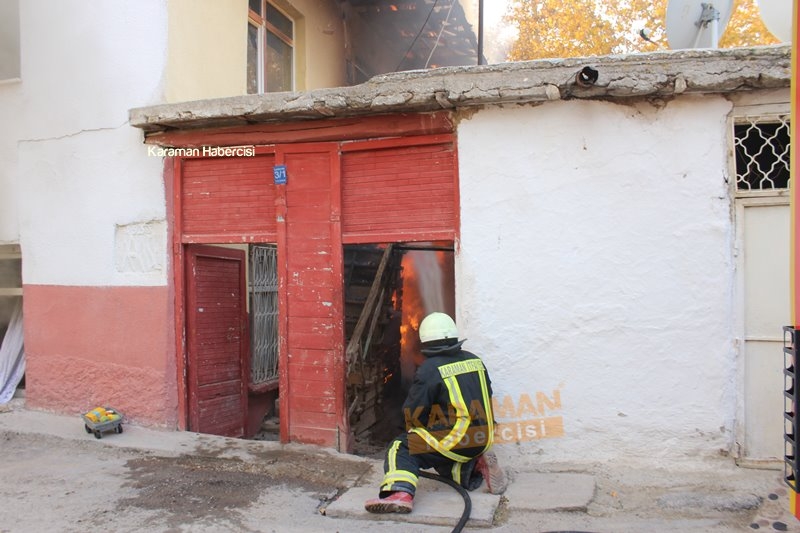 Karaman’da Yanan Evde Can Pazarı 1