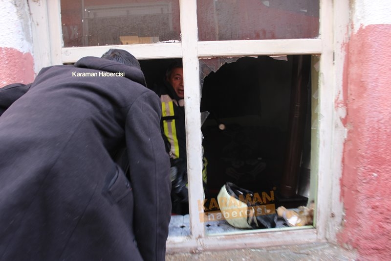 Karaman’da Yanan Evde Can Pazarı 10