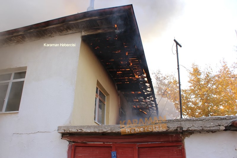 Karaman’da Yanan Evde Can Pazarı 2