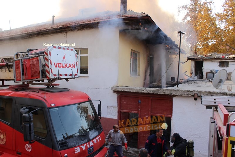 Karaman’da Yanan Evde Can Pazarı 4