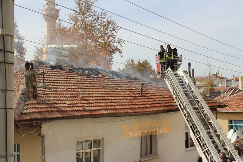 Karaman’da Yanan Evde Can Pazarı 42
