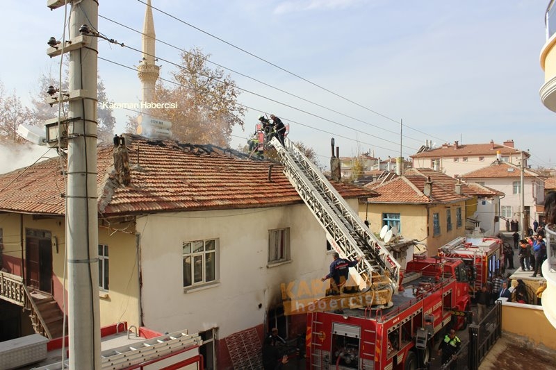 Karaman’da Yanan Evde Can Pazarı 44