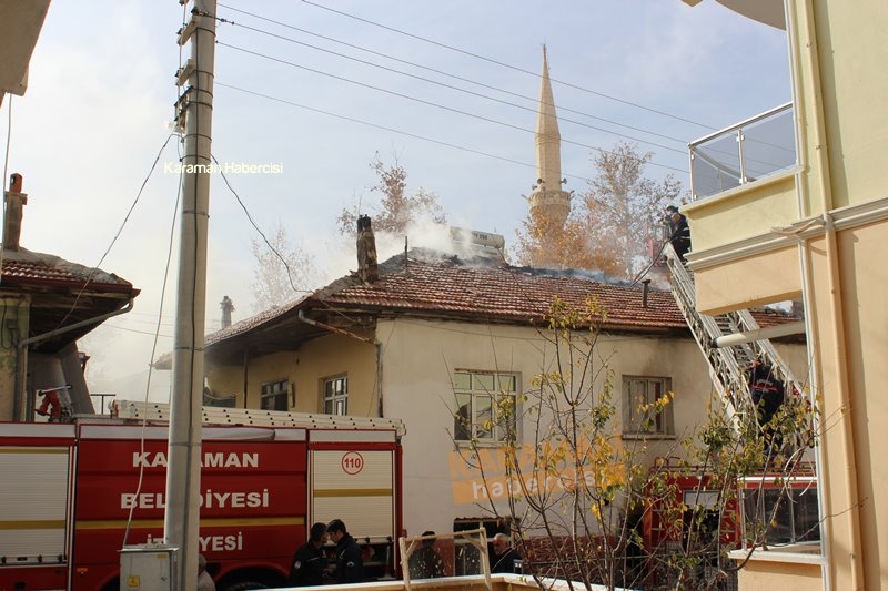 Karaman’da Yanan Evde Can Pazarı 45