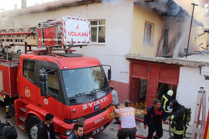 Karaman’da Yanan Evde Can Pazarı 5