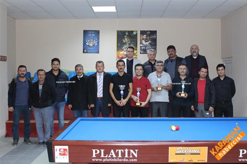 Karaman'da Öğretmenler Bilardo Turnuvasında Buluştu 11