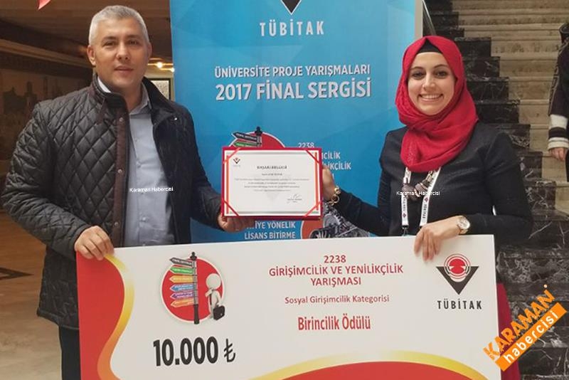 TÜBİTAK'tan Birincilik Ödülü 2