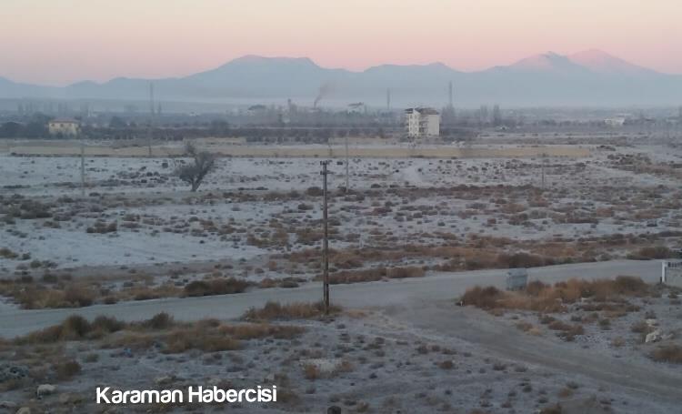 Karaman'da Kış Ayazı 6