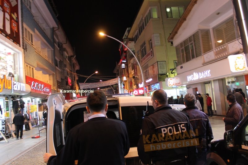 Karaman’da Mağazada Çıkan Kavga Caddeye Taştı 6