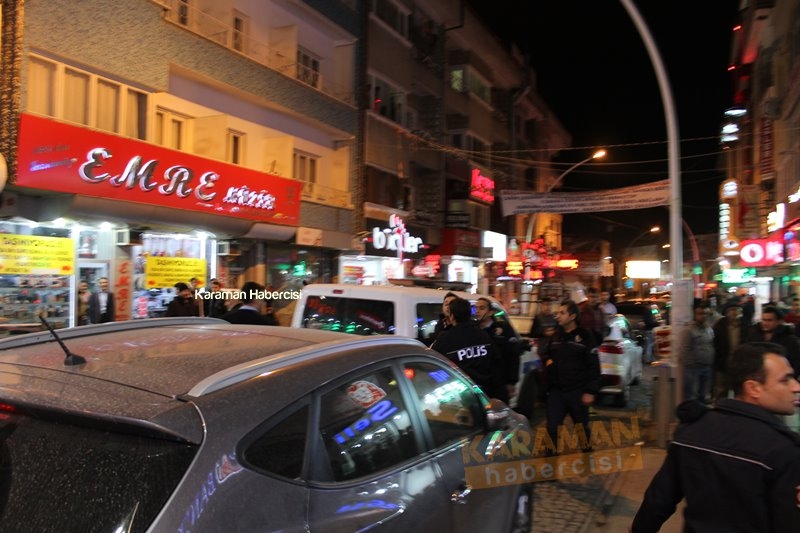 Karaman’da Mağazada Çıkan Kavga Caddeye Taştı 7