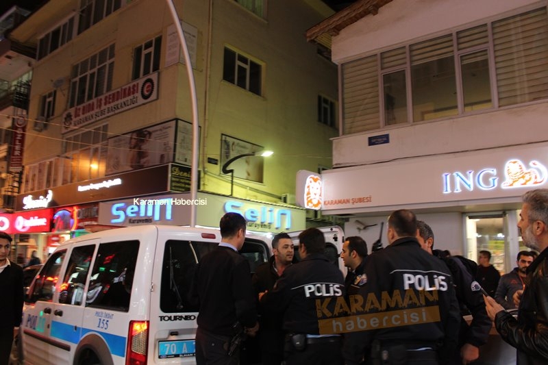 Karaman’da Mağazada Çıkan Kavga Caddeye Taştı 8