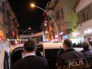 Karaman’da Mağazada Çıkan Kavga Caddeye Taştı