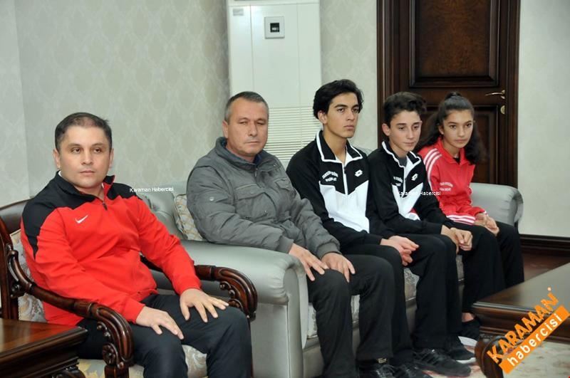 Başarılı Tekvandoculardan Vali Fahri Meral’e Ziyaret 1