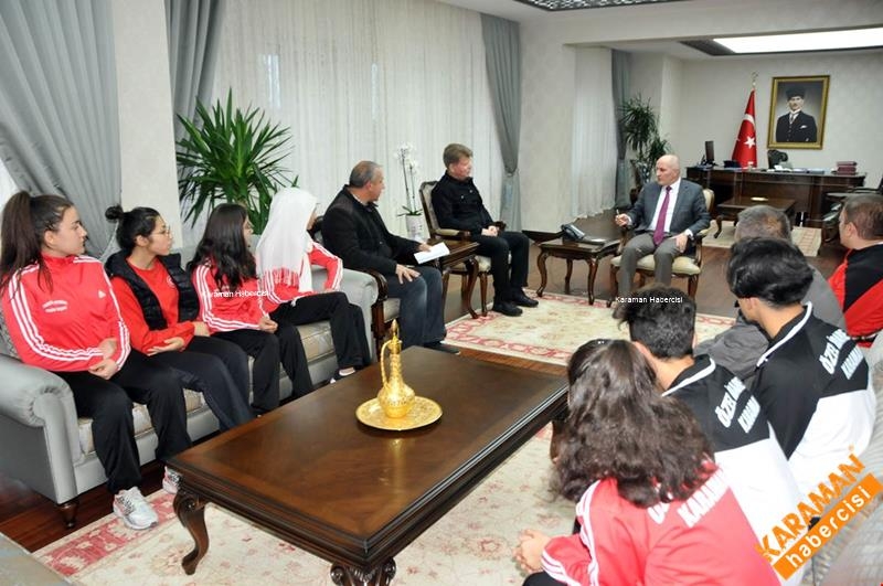 Başarılı Tekvandoculardan Vali Fahri Meral’e Ziyaret 2