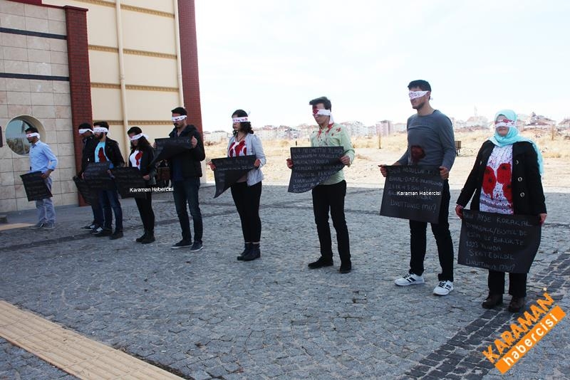 KMÜ'de Şehit Öğretmenler Anıldı 1